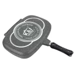 جريل جرانيت K&I الالماني الاصلي / K&I Granite Double Fry Pan Grill – Purple